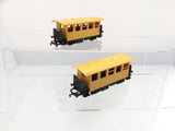 Tri-ang Hornby R733 OO Gauge 4 Wheel Continental Starter Coach x2
