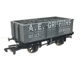 Dapol/Leedham OO Gauge 7 Plank Wagon AE Griffiths, Dymock