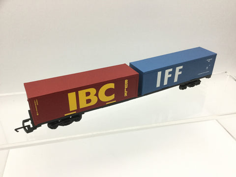 Hornby R6425 OO Gauge Container Wagon IBC/IFF