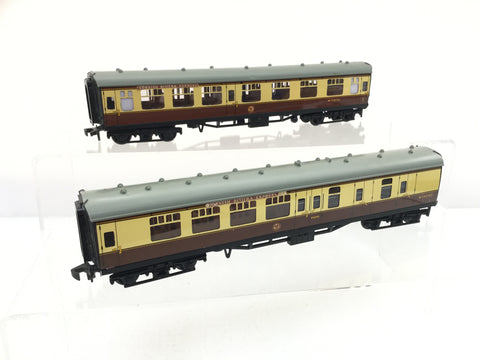 Hornby Dublo 4050/4051 OO Gauge BR Mk 1 Coaches W15870/W34290 (L1)