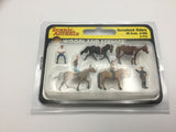 Woodland Scenics A1889 HO/OO Gauge Horseback Riders