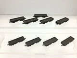 Peco KNR-5 N Gauge 15' Wheelbase Plate Wagon x9