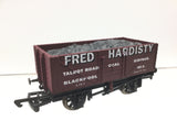 Dapol B535 OO Gauge 7 Plank Wagon Fred Hardisty, Blackpool
