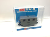 Peco GR-570UY OO-9 Gauge FR 4 Wheel Quarryman Coach Unlettered Grey