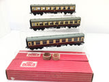 Hornby Dublo 4060/4061 OO Gauge BR Mk 1 Coaches W3085x2/W3984 (L5)