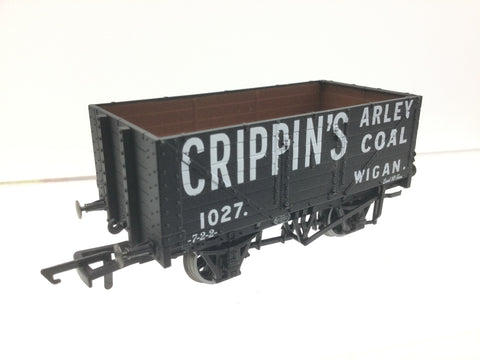 Oxford Rail 76MW7011 OO Gauge 7 Plank Wagon Crippins Arley, Wigan