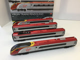 Hornby R2467X OO Gauge Virgin Trains Pendolino PLUS 3 Coaches DCC Fitted