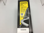 Woodland Scenics ST1414 3/4" x 2' Long Riser (x4/Set)
