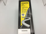 Woodland Scenics ST1414 3/4" x 2' Long Riser (x4/Set)