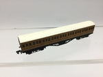 Graham Farish 0602 N Gauge LNER Teak 57ft Suburban Composite Coach