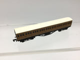 Graham Farish 0602 N Gauge LNER Teak 57ft Suburban Composite Coach