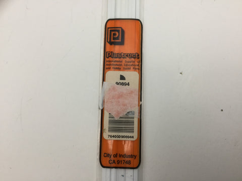 Plastruct 90894 (MRQ-80P) Styrene Quarter Round Rod 2.0x250mm 10pc