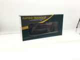 Rapido Trains 921009 N Gauge BR ‘Conflat P’ Wagon B933343 (crimson & bauxite containers)