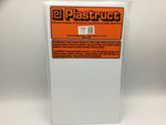 Plastruct 91105 (SSS-106P) 1.5mm Styrene Sheet White 300x175mm 3pc