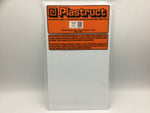 Plastruct 91107 (SSS-110P) 2.5mm Styrene Sheet White 300x175mm 2pc