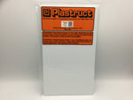 Plastruct 91108 (SSS-125P) 3.2mm Styrene Sheet White 300x175mm 2pc