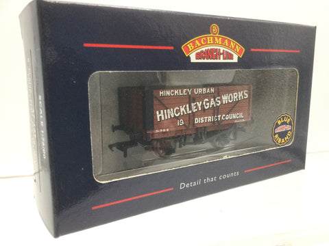 Bachmann 37-127 OO Gauge 8 Plank End Door Wagon Hinckley Gas Works