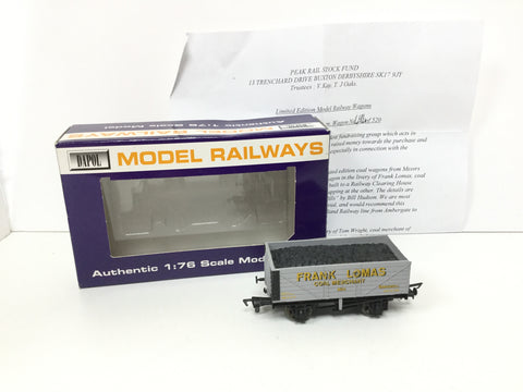 Dapol/Peak Fund OO Gauge 7 Plank Wagon Frank Lomas Bakewell