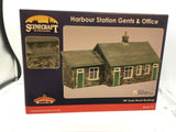 Bachmann 44-0171G OO-9 Gauge Scenecraft Harbour Station Gents and Office - Green