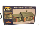 Bachmann 44-0171R OO-9 Gauge Scenecraft Harbour Station Gents and Office - Red