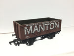 Bachmann/Allison 33-100B OO Gauge 7 Plank Wagon Manton Wigan Coal Corp