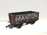 Bachmann/Allison 33-100B OO Gauge 7 Plank Wagon Manton Wigan Coal Corp