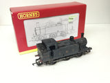 Hornby R2658 OO Gauge LMS Class 3F No 7412 LMS Black (Weathered)