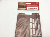 Auhagen 41205 HO/OO Gauge Brick Walls (2 Sheets) Plastic Kit