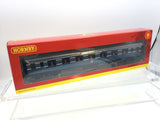 Hornby R40055 OO Gauge LMS, Stanier D1902 Coronation Scot 65' RFO Coach, 7508- Era 3