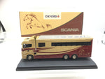 Oxford Diecast 76SHL01HB 1:76/OO Gauge Metallic Scania Highline Horsebox