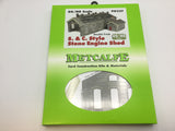 Metcalfe PO337 OO/HO Gauge Settle-Carlisle Engine Shed Card Kit