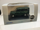 Oxford Diecast 76DEF001 1:76/OO Gauge Green Land Rover Defender