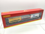 Hornby R6957 OO Gauge Tiphook, KFA Container wagon, 93437, with 3 x 20' tanktainers; Contank/RMI/Tate & Lyle - Era 11