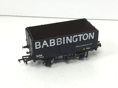 Bachmann/Gee Dee 37-100Y OO Gauge 7 Plank Wagon Babbington