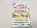 Ancorton 95690 N Gauge WWII Pill Box Laser Cut Kit