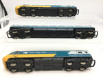 Hornby R332 OO Gauge Intercity HST 125 Blue/Yellow 3 Car Set (NEEDS ATN)