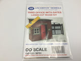 Ancorton 95791 OO Gauge Yard Office with Gates Laser Cut Kit