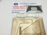 Ancorton 95835 OO Gauge Double Track Tunnel Portal Laser Cut Kit