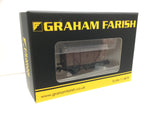 Graham Farish 373-701C N Gauge BR 12T Ventilated Van Planked Sides BR Bauxite (Early) [W]