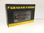 Graham Farish 377-628B N Gauge BR 12t Ventilated Van Plywood Doors (Weathered