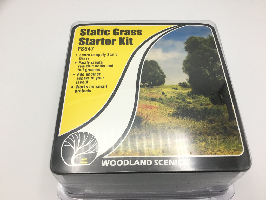 Woodland Scenics Static Grass Starter Kit