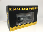 Graham Farish 377-753 N Gauge MR 20T Brake Van Without Duckets Midland Railway Grey