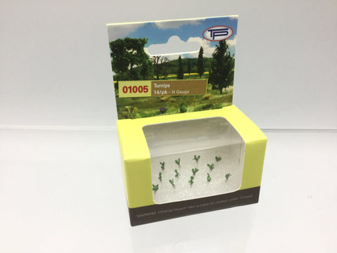 Tasma Products 01005 N Gauge Turnips (Pack 14)