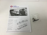 Bachmann 35-990 OO Gauge London Underground S Stock 4 Car Unit