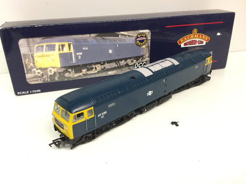 Bachmann 32-802 OO Gauge Class 47035 BR Blue