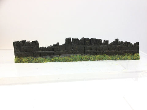 Javis PF11 OO Gauge Dark Brown Damaged Sleeper Fencing