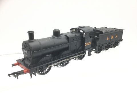 Bachmann 31-627B OO Gauge LMS Black Class 3F 3520