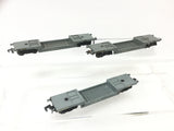 Hornby Dublo 32053 OO Gauge Bogie Well Wagon B901006 x3