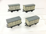 Hornby Dublo 32065 OO Gauge Meat Van S50494 x4