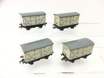 Hornby Dublo 32065 OO Gauge Meat Van S50494 x4